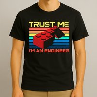 Engineer Master Builder Building Blocks Bricks Bricklayer T-Shirt