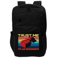 Engineer Master Builder Building Blocks Bricks Bricklayer Impact Tech Backpack