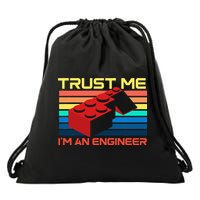 Engineer Master Builder Building Blocks Bricks Bricklayer Drawstring Bag