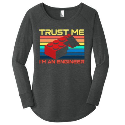 Engineer Master Builder Building Blocks Bricks Bricklayer Women's Perfect Tri Tunic Long Sleeve Shirt