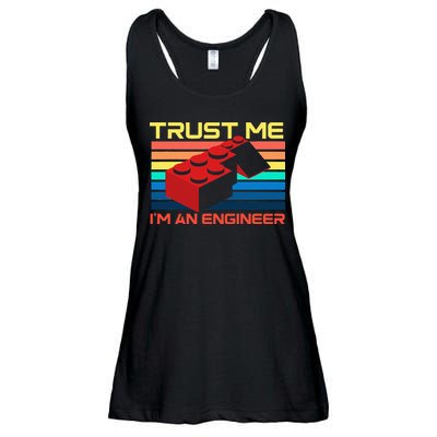 Engineer Master Builder Building Blocks Bricks Bricklayer Ladies Essential Flowy Tank