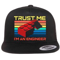 Engineer Master Builder Building Blocks Bricks Bricklayer Flatbill Hat