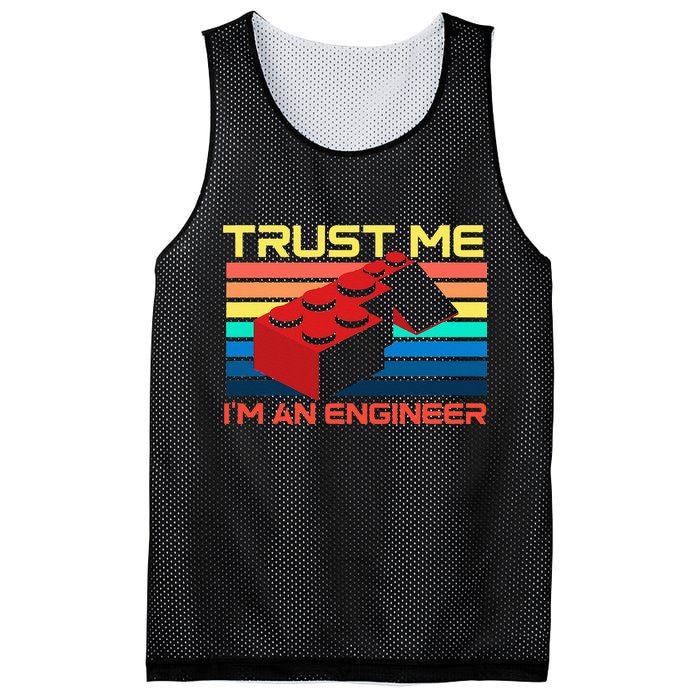 Engineer Master Builder Building Blocks Bricks Bricklayer Mesh Reversible Basketball Jersey Tank