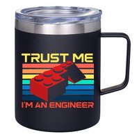 Engineer Master Builder Building Blocks Bricks Bricklayer 12oz Stainless Steel Coffee Mug