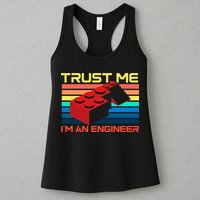 Engineer Master Builder Building Blocks Bricks Bricklayer Womens Tank Top