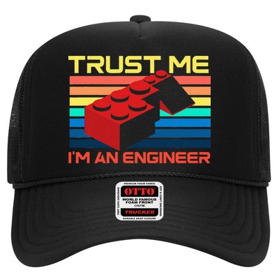 Engineer Master Builder Building Blocks Bricks Bricklayer Trucker Hat