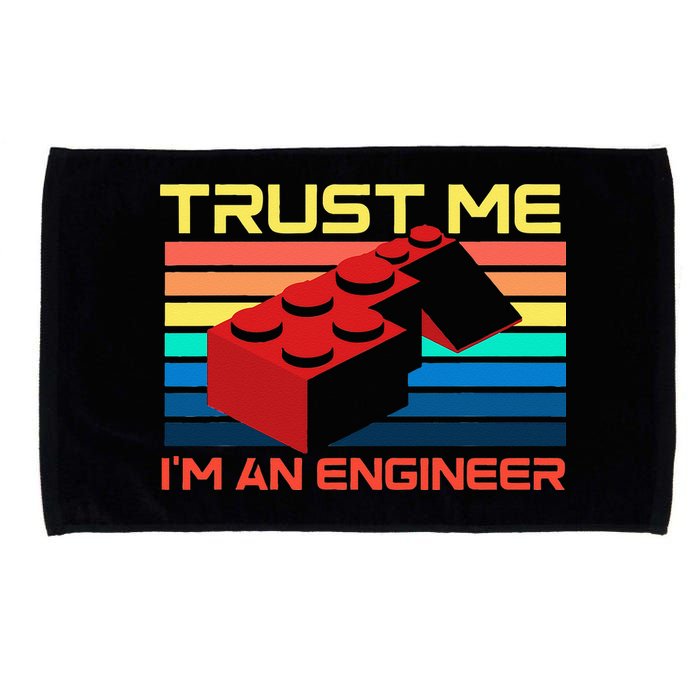 Engineer Master Builder Building Blocks Bricks Bricklayer Microfiber Hand Towel