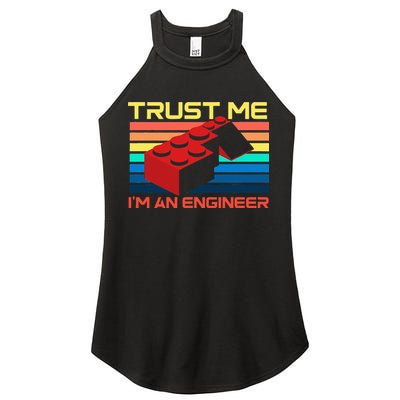 Engineer Master Builder Building Blocks Bricks Bricklayer Women's Perfect Tri Rocker Tank