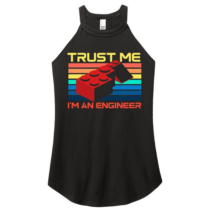 Engineer Master Builder Building Blocks Bricks Bricklayer Women's Perfect Tri Rocker Tank