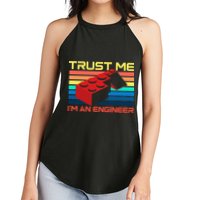 Engineer Master Builder Building Blocks Bricks Bricklayer Women's Perfect Tri Rocker Tank