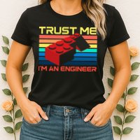 Engineer Master Builder Building Blocks Bricks Bricklayer Womens T-Shirt
