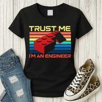 Engineer Master Builder Building Blocks Bricks Bricklayer Womens T-Shirt