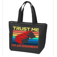 Engineer Master Builder Building Blocks Bricks Bricklayer Zip Tote Bag