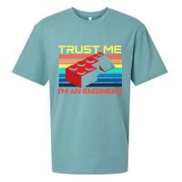 Engineer Master Builder Building Blocks Bricks Bricklayer Sueded Cloud Jersey T-Shirt