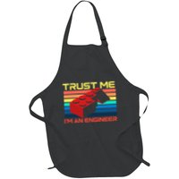 Engineer Master Builder Building Blocks Bricks Bricklayer Full-Length Apron With Pockets
