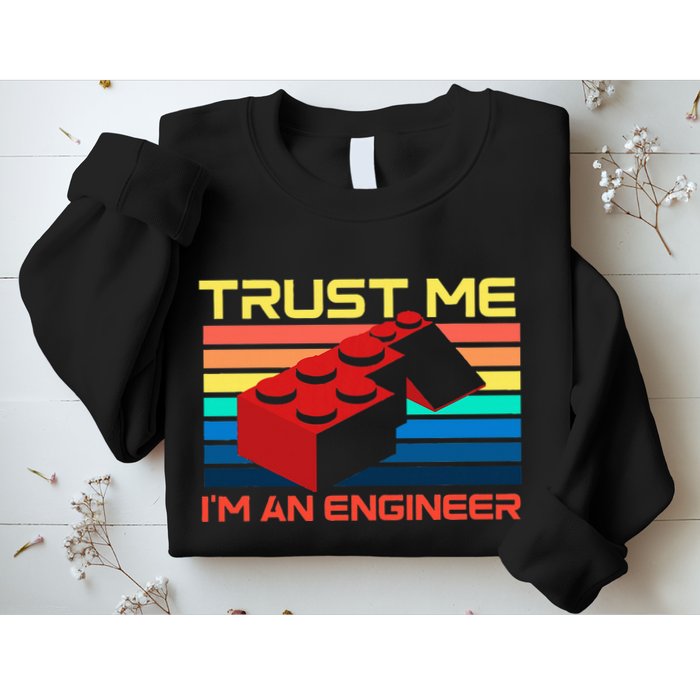 Engineer Master Builder Building Blocks Bricks Bricklayer Sweatshirt