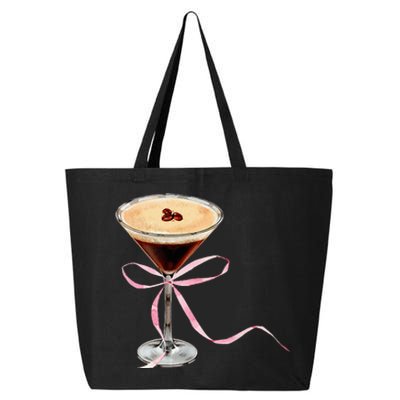 Espresso Martini Bow Graphic 25L Jumbo Tote