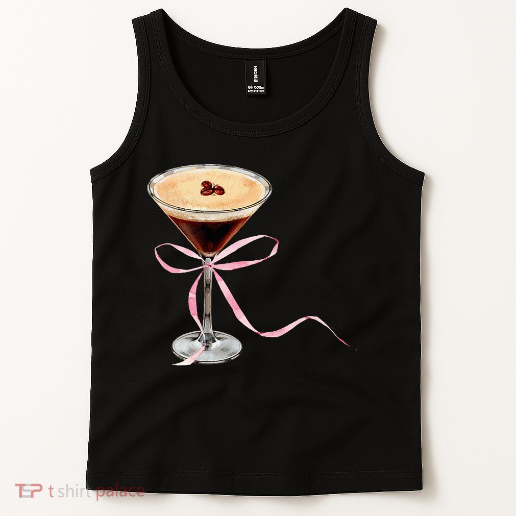 Espresso Martini Bow Graphic Tank Top