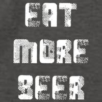 Eat More Beer Distressed Funny Drinking Vector Backpack