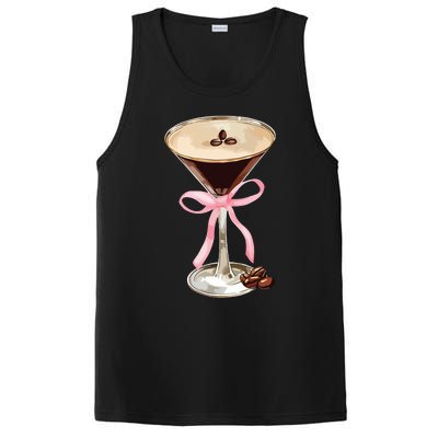 Espresso Martini Bow Graphic For Girl Women PosiCharge Competitor Tank