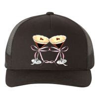 Espresso Martini Bow Graphic For Girl Women Yupoong Adult 5-Panel Trucker Hat