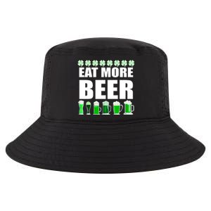 Eat More Beer St. Patrick's Day Irish Clover Green Beer Cool Comfort Performance Bucket Hat