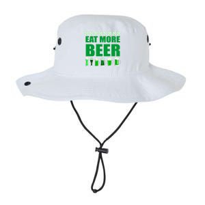 Eat More Beer St. Patrick's Day Irish Clover Green Beer Legacy Cool Fit Booney Bucket Hat