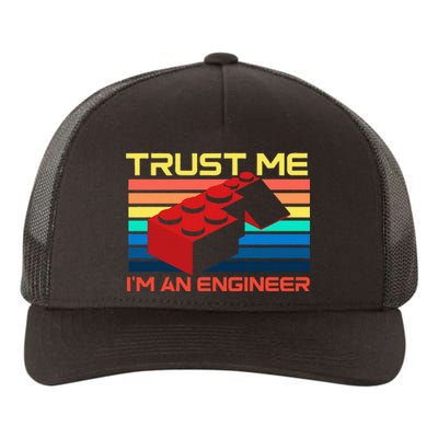 Engineer Master Builder Building Blocks Bricks Bricklayer Yupoong Adult 5-Panel Trucker Hat