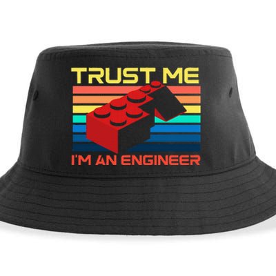 Engineer Master Builder Building Blocks Bricks Bricklayer Sustainable Bucket Hat