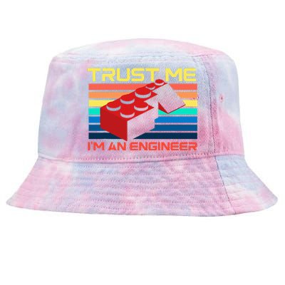 Engineer Master Builder Building Blocks Bricks Bricklayer Tie-Dyed Bucket Hat