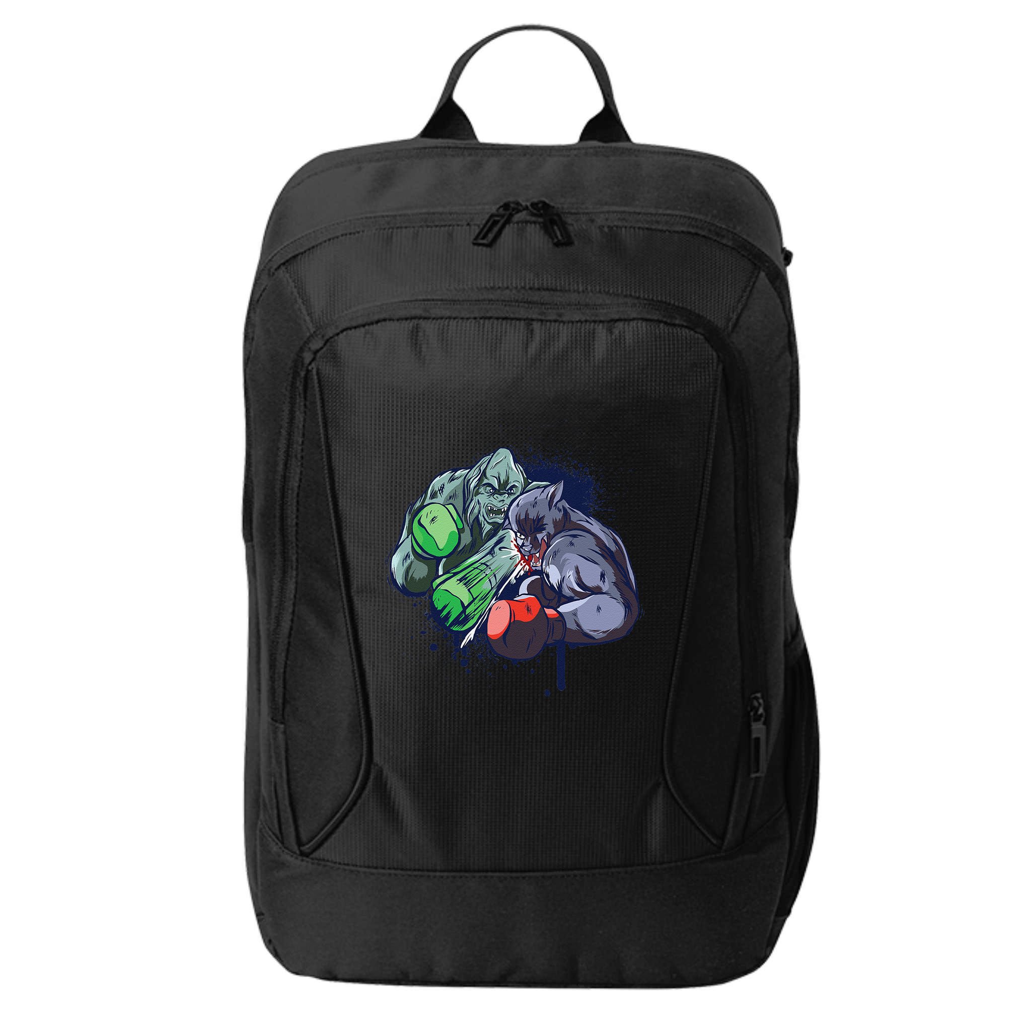Epic Monster Boxing Battle City Backpack