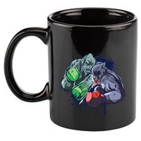 Epic Monster Boxing Battle 11oz C Handle Ceramic Mug