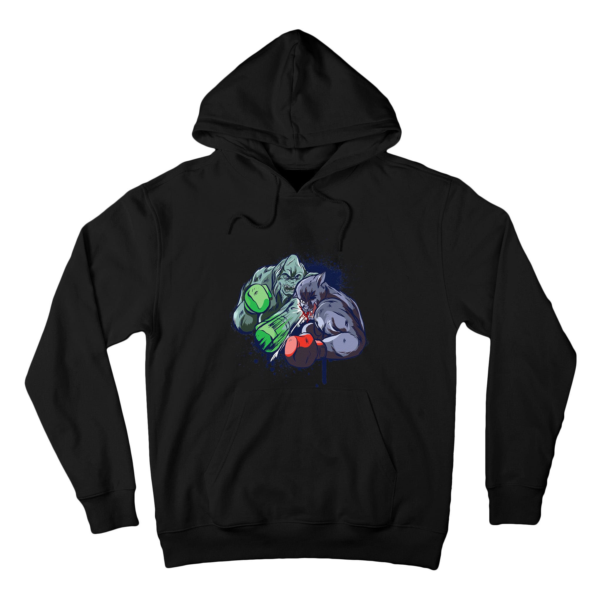 Epic Monster Boxing Battle Tall Hoodie