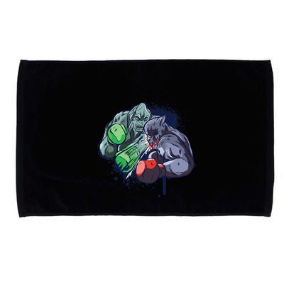 Epic Monster Boxing Battle Microfiber Hand Towel