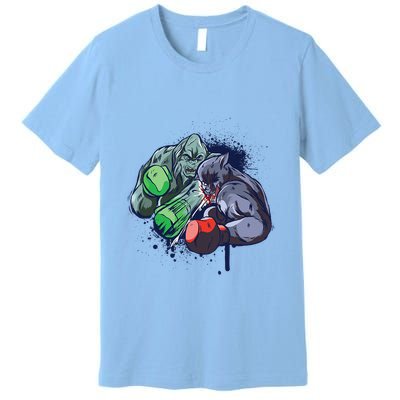 Epic Monster Boxing Battle Premium T-Shirt