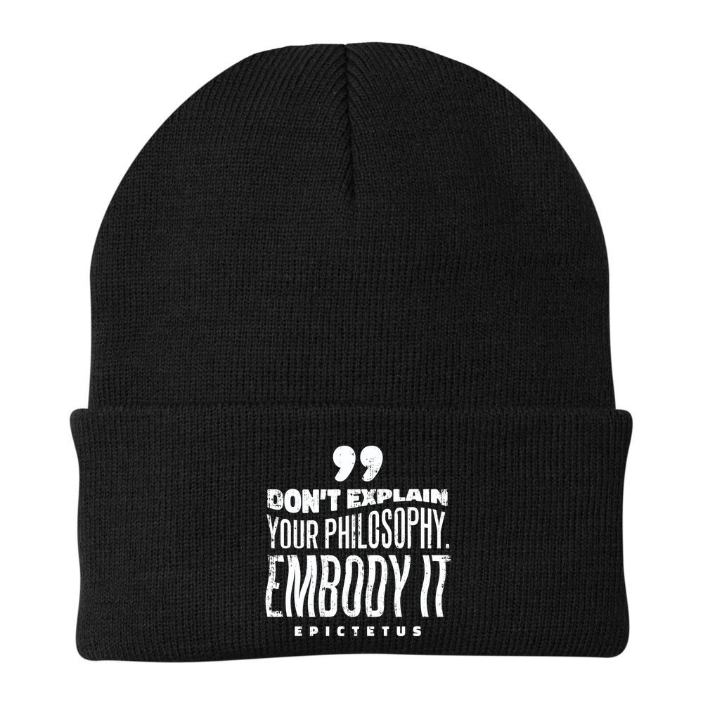 Embody Your Philosophy Beanie