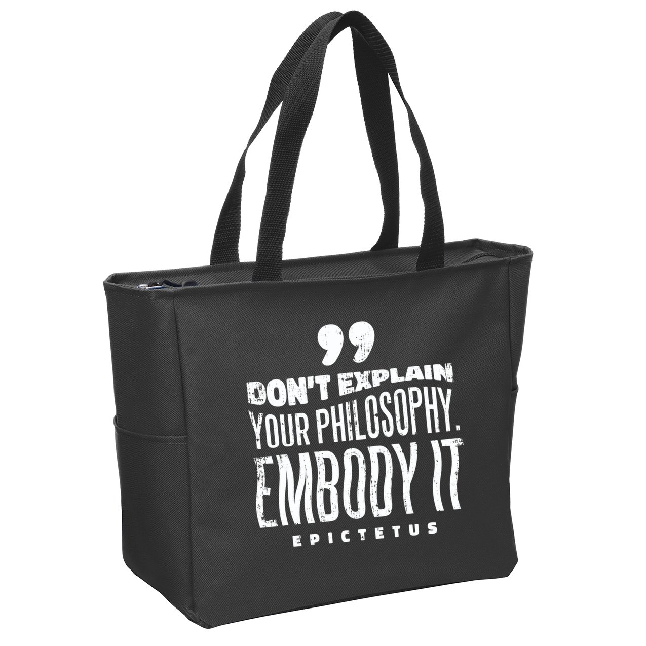 Embody Your Philosophy Zip Tote Bag