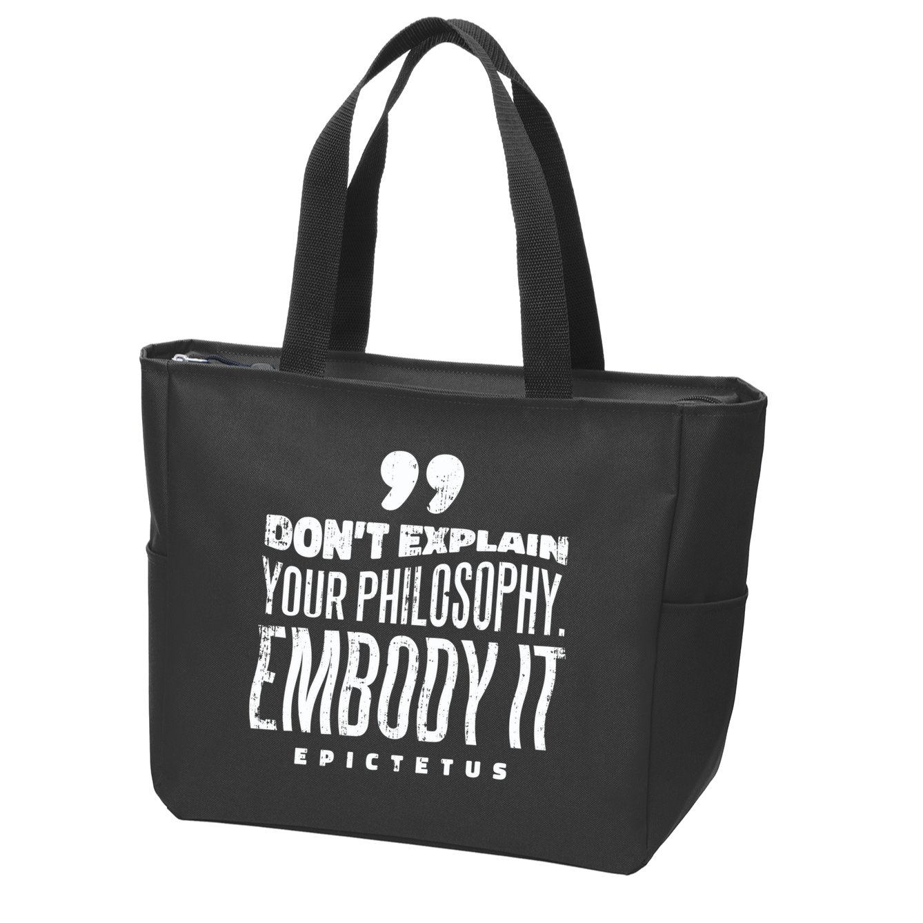 Embody Your Philosophy Zip Tote Bag