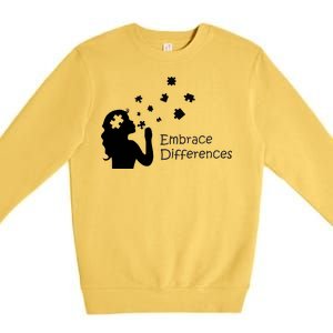 Embrace Differences Premium Crewneck Sweatshirt