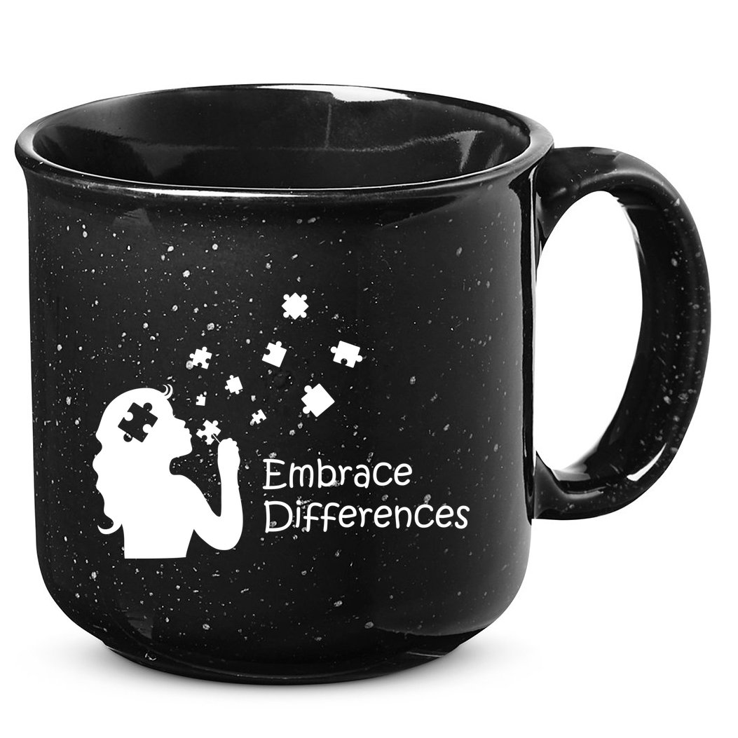 Embrace Differences 15oz Campfire Ceramic Mug