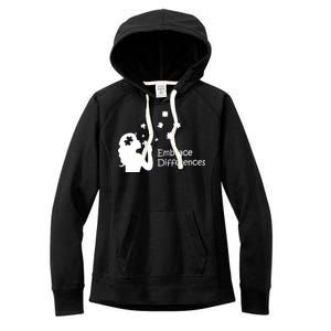 Embrace Differences Women's Fleece Hoodie