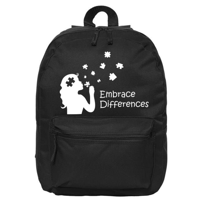 Embrace Differences 16 in Basic Backpack