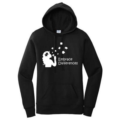 Embrace Differences Women's Pullover Hoodie