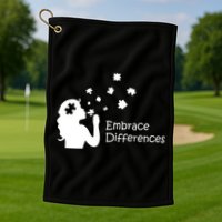 Embrace Differences Golf Towel
