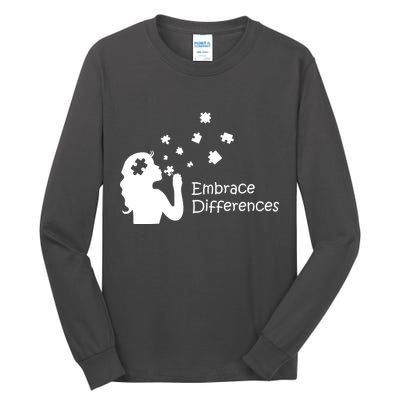 Embrace Differences Tall Long Sleeve T-Shirt