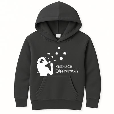 Embrace Differences Kids Hoodie