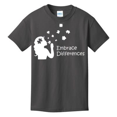 Embrace Differences Kids T-Shirt