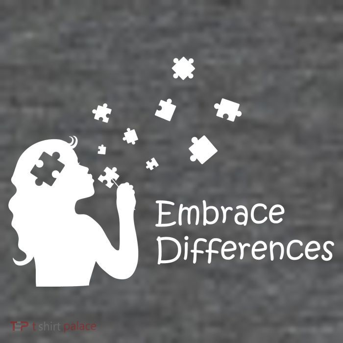 Embrace Differences Zip Tote Bag