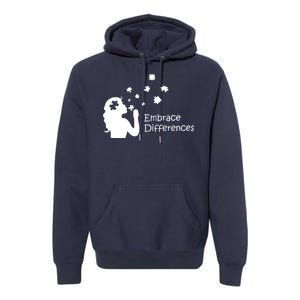 Embrace Differences Premium Hoodie