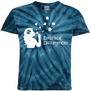 Embrace Differences Kids Tie-Dye T-Shirt